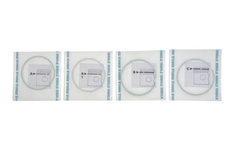 Кільця поршневі BMW 3 (E36)/5 (E34) 1.6i (M42)/1.8i (M40/M43) (84.00mm/STD) (1.5-1.5-2) MAHLE / KNECHT 082 72 N0