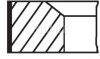 77,2 (STD) 1,75-1,75-3 Комплект поршньових кілець HYUNDAI ACCENT IV, ELANTRA IV, ELANTRA V, ELANTRA VI, I20 I, I30, I40 I, I40 I CW, IX20, IX35, TUCSON KIA CARENS III, CARENS IV 1.6D/1.7D 06.05- MAHLE / KNECHT 681RS001050N0 (фото 1)