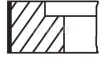 77,2 (STD) 1,75-1,75-3 Комплект поршньових кілець HYUNDAI ACCENT IV, ELANTRA IV, ELANTRA V, ELANTRA VI, I20 I, I30, I40 I, I40 I CW, IX20, IX35, TUCSON KIA CARENS III, CARENS IV 1.6D/1.7D 06.05- MAHLE / KNECHT 681 RS 00105 0N0 (фото 2)