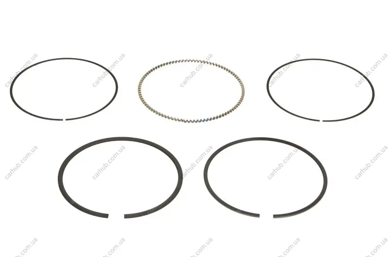 Кільця поршневі Hyundai Accent/i30/Solaris/Kia Carens/Cee\'d 1.4/1.6 06- (77.0mm/STD) (1.2-1.2-2) MAHLE / KNECHT 681 RS 00106 0N0 (фото 1)