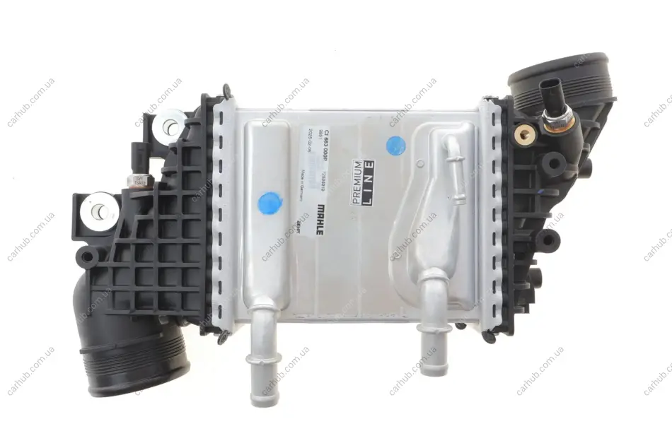 Радіатор інтеркулера VW Crafter/T6 2.0 TDI 16- MAHLE / KNECHT CI 663 000P (фото 1)