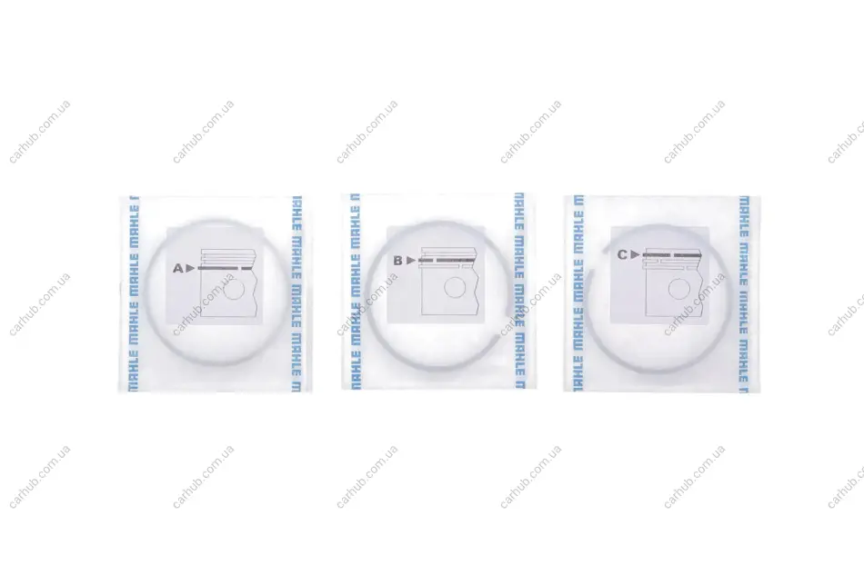 Кільця поршневі Fiat Ducato 2.3D 06- (88.00mm/STD) (2.5-2-2.5)(пошкоджена упаковка) MAHLE / KNECHT DSC_007 RS 00150 0N0 (фото 1)
