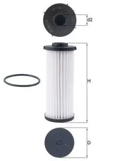 Фільтр АКПП VW Passat/Golf 2.0TDI/TSI/GTI 14- (тип короб. DQ381) MAHLE / KNECHT HX 190D
