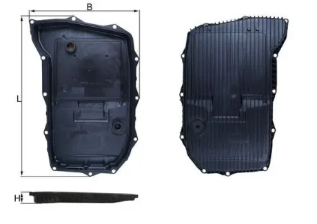 Фільтр АКПП Audi A4/A5/A8/Q5/Q7/VW Touareg 2.0 TDI/2.0 TFSI/3.0 TDI 15- MAHLE / KNECHT HX 255