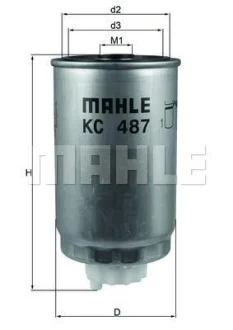 Фільтр паливний Dodge Caliber 2.2 CRD 10-11/Fiat Freemont 2.0 JTD 11- MAHLE / KNECHT KC 487