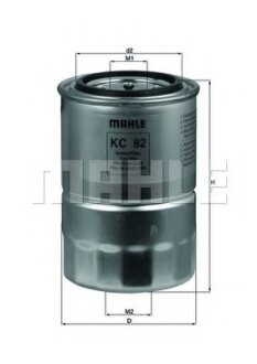 Фильтр топл. (Knecht-Mahle) MAHLE / KNECHT KC82