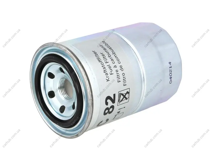Паливний фільтр DAIHATSU CHARADE II, CHARADE III ISUZU GEMINI, MIDI KIA BESTA, CARNIVAL I, PREGIO MITSUBISHI COLT II, COLT III, GALANT V, GALANT VI, GALANT VIII, LANCER IV 1.0D-2.9D 10.83- MAHLE / KNECHT KC82D (фото 1)