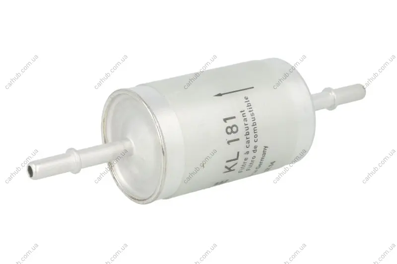 Паливний фільтр FORD C-MAX II, FOCUS I, FOCUS II, GRAND C-MAX, MONDEO V, TOURNEO CONNECT, TRANSIT CONNECT FORD USA CROWN VICTORIA, EXPLORER, FOCUS, FOCUS ZX3, FOCUS ZX5, FUSION 1.0-5.0 09.96- MAHLE / KNECHT KL181 (фото 1)