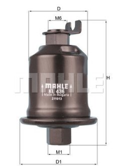 Фильтр топливный KNECHT MAHLE / KNECHT KL 436