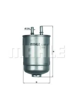 Фільтр паливний Megane/Scenic 1.5/1.6/1.9/2.0 dCi 10- MAHLE / KNECHT KL 485/15D