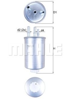 Фильтр топлива MAHLE / KNECHT KL505