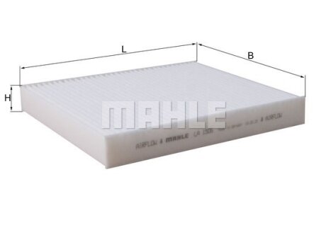 Фото фільтр салону MAHLE / KNECHT LA1506 Фільтр салону MAHLE / KNECHT LA1506