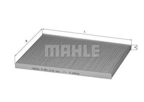 Фільтр салону Opel Omega B 94-03 MAHLE / KNECHT LA 36