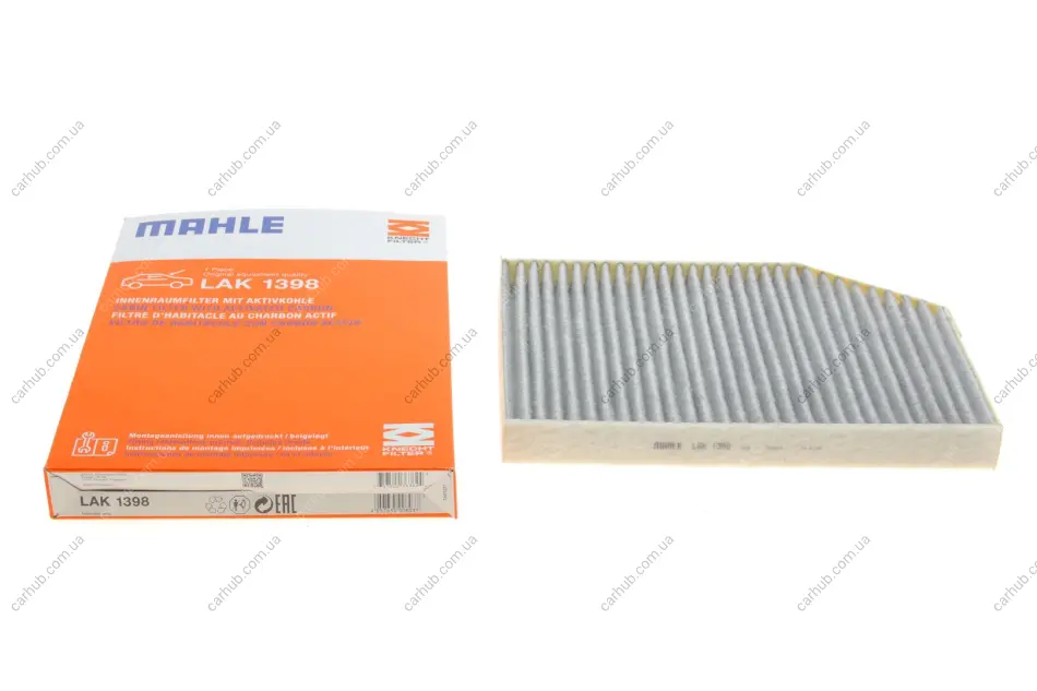 Фільтр салону BMW 3 (G20/G20)/X3 (G01/F97)/X4 (G02/F98) 17-(вугільний) KNECHT MAHLE / KNECHT LAK 1398 (фото 1)