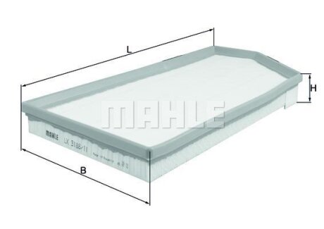 Фильтр воздушный KNECHT MAHLE / KNECHT LX 3188/11