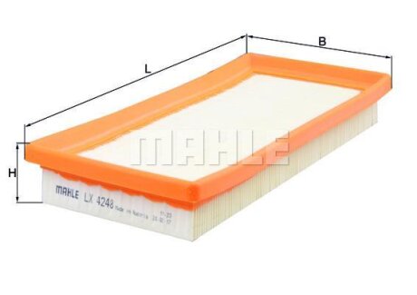 Фото фильтр воздуха MAHLE / KNECHT LX4248 Фильтр воздуха MAHLE / KNECHT LX4248