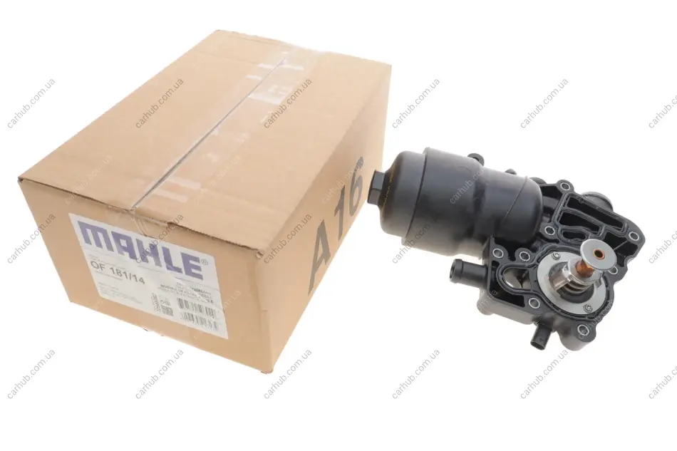 Корпус фільтра масляного VW Touareg/Audi Q7 3.0 TDI 07-18 (з термостатом) MAHLE / KNECHT OF 181/14 (фото 1)