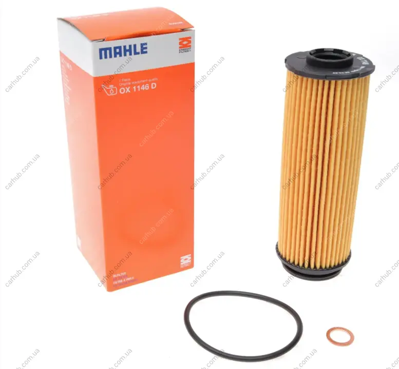 Фільтр масляний BMW 5 (G30,F90) B58 15- MAHLE MAHLE / KNECHT OX 1146D (фото 1)