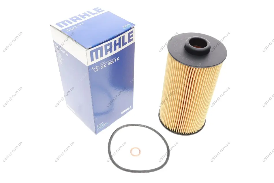 Фільтр масляний BMW 5 (E34/E39)/7 (E32/E38)/8 (E31)/X5 (E53) -03 KNECHT MAHLE / KNECHT OX 152/1D (фото 1)