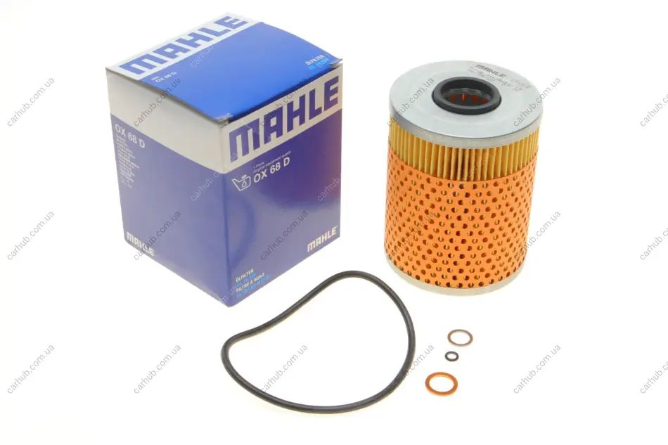 Фільтр масляний BMW 320i/325i/520i/525i 91- KNECHT MAHLE / KNECHT OX 68D (фото 1)