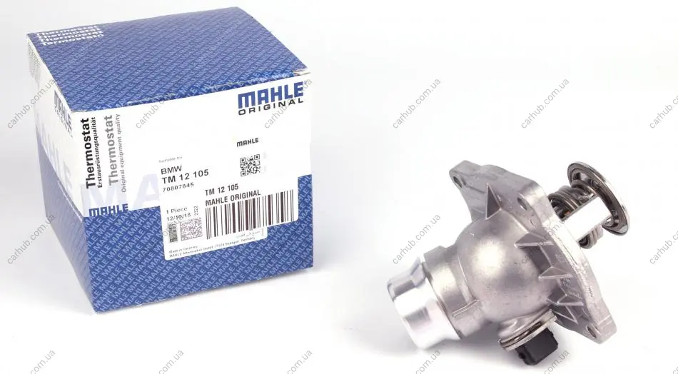 Термостат BMW 5 (E39)/7 (E38)/X5 3.5/4.4 L (з прокладкою) MAHLE / KNECHT TM 12 105 (фото 1)