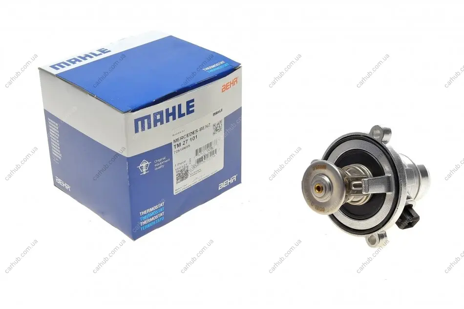Термостат BMW X5 (E53/E70/F15/F85)/ X6 (E71/E72) 03-19 MAHLE MAHLE / KNECHT TM 27 101 (фото 1)