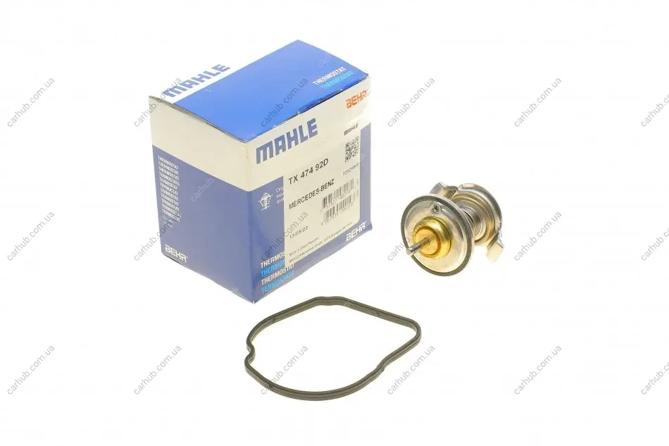 Термостат MB C-class (W203/204/CL203/S203)/E-class (E211/S211) 02-08 (вставка) MAHLE MAHLE / KNECHT TX 474 92D (фото 1)