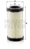 Фільтр повітряний ISEKI TM 3185 A/AL KUBOTA B 2100, B 2110, B 2150, B 2201, B 2230, B 2400, B 2410, B 3030, KX 037-4, U 27-4, U 27-4 HI MANN C 10 007 (фото 1)