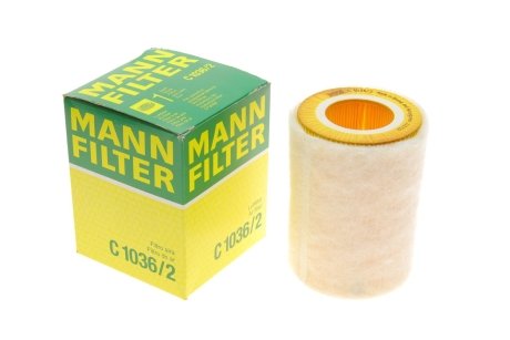 Фильтр воздушный -FILTER MANN C 1036/2