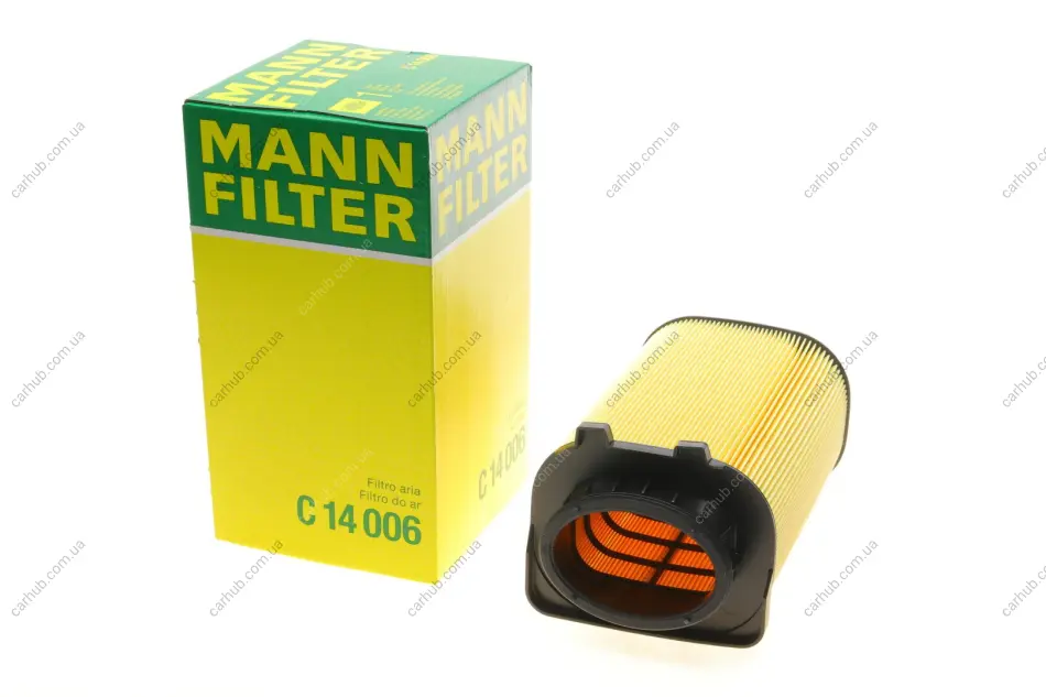 Фільтр повітряний MB E-class (W212)/GLK 1.6/2.0 M274 13-16/GLC/Infiniti Q50/Q60 2.0 14- -FILTER MANN C 14 006 (фото 1)