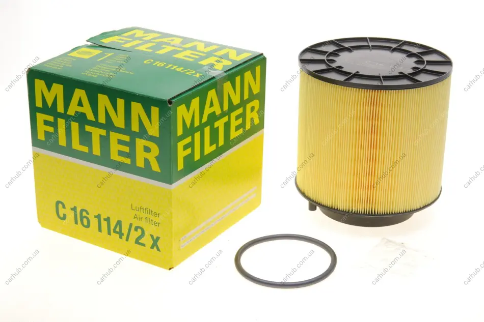 Фільтр повітряний Audi A4/Q5 3.0TFSI/3.2FSI 08-17/A5 3.0TFSI/3.2FSI/4.2FSI 07-17 -FILTER MANN C 16 114/2 X (фото 1)