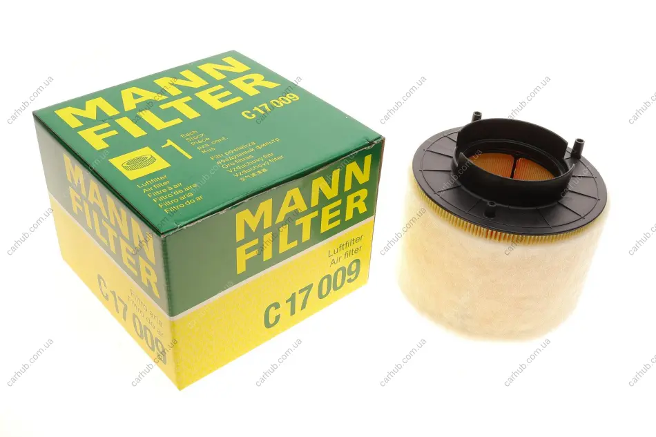 Фільтр повітряний Audi A4/A5/Q5 2.0TDI 13-17 -FILTER MANN C 17 009 (фото 1)