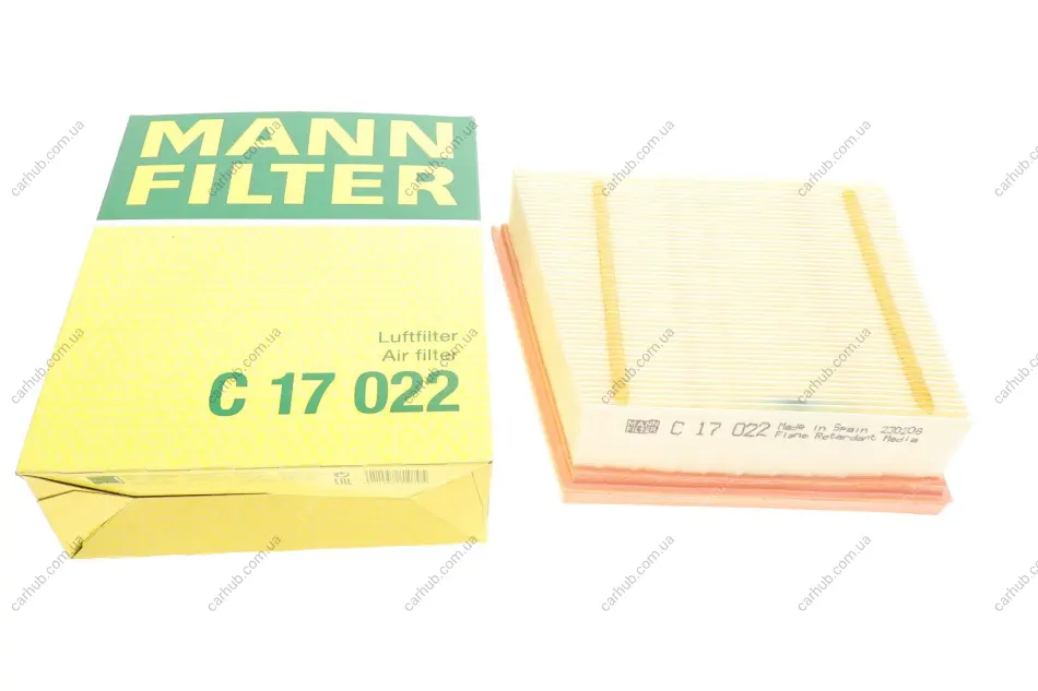Фільтр повітряний Ford Ka+ 1.5TDCi 18- -FILTER MANN C 17 022 (фото 1)