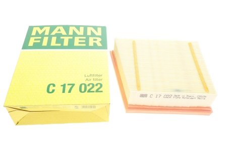 Фото фільтр повітряний -FILTER MANN C 17 022 Фільтр повітряний -FILTER MANN C 17 022
