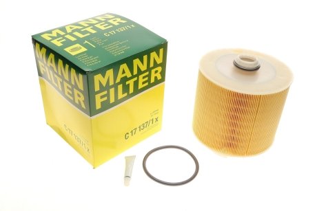 Фильтр воздушный -FILTER MANN C 17 137/1 X