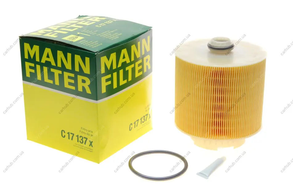 Фільтр повітряний Audi A6 2.7TDI/3.0TDI V6 04-11 -FILTER MANN C 17 137 X (фото 1)