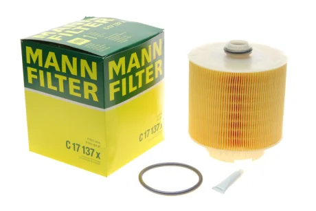 Фільтр повітряний Audi A6 2.7TDI/3.0TDI V6 04-11 -FILTER MANN C 17 137 X