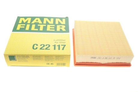 Фильтр воздушный -FILTER MANN C 22 117