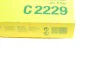 Фільтр повітряний Daewoo Lanos 1.4-1.6 97-10/Nexia 1.5 08- -FILTER MANN C 2229 (фото 5)