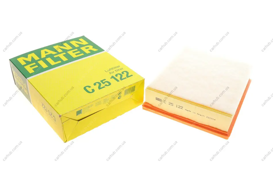 Фільтр повітряний Land Rover Defender 2.2 TD4/2.4 TD4 07-16 -FILTER MANN C 25 122 (фото 1)