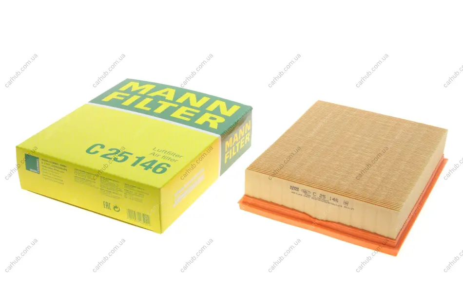 Фільтр повітряний Land Rover Range Rover/Discovery 2.5TD/4.0/4.6 96-02/Defender 2.5 TD5 98-16 -FILTER MANN C 25 146 (фото 1)
