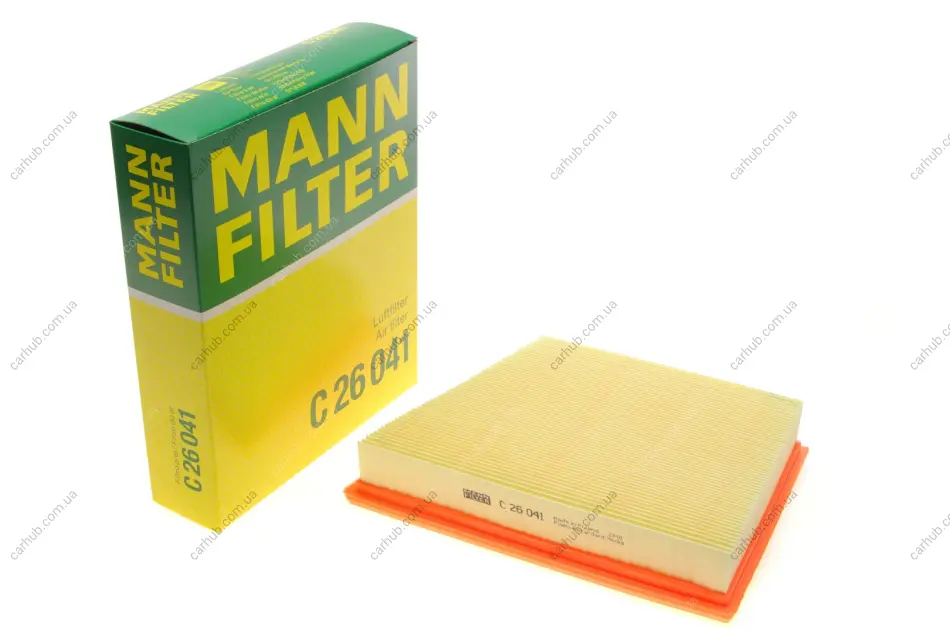 Фільтр повітряний Land Rover Range Rover Velar 3.0D 17- (R) -FILTER MANN C 26 041 (фото 1)