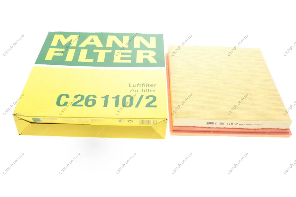 Фільтр повітряний MB E-class (W211)/S-class (W220)/G-class (W463) 4.0CDI OM628 00-09 -FILTER MANN C 26 110/2 (фото 1)