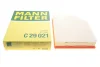 Фільтр повітряний Volvo S60/V60/S90/V90/XC60/XC90 2.0 B3-B6 Mild-Hybrid/T4-T8 16- -FILTER MANN C 29 021 (фото 1)