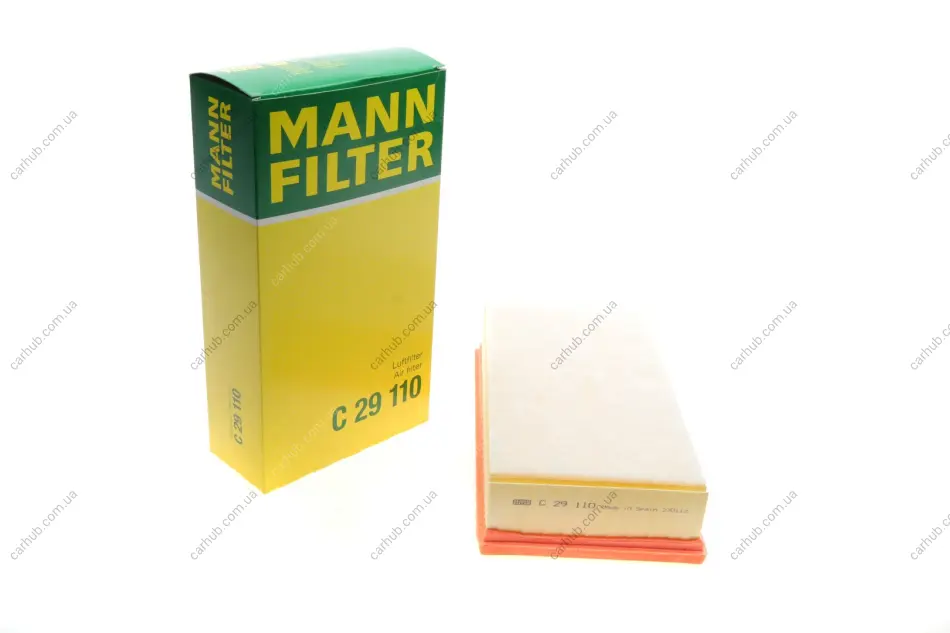 Фільтр повітряний Citroen C4/C5/Jumpy/Peugeot 3008/5008 2.0BlueHDi 13-/Opel Vivaro 19-/Fiat Scudo 22- -FILTER MANN C 29 110 (фото 1)