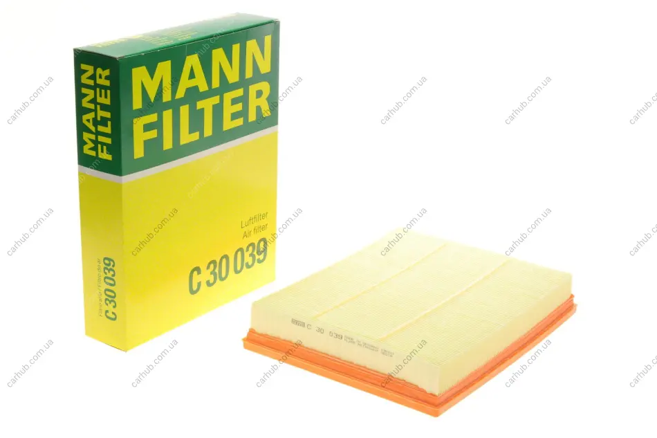 Фільтр повітряний Ford Ranger 2.0 EcoBlue/TDCi EcoBlue 18- -FILTER MANN C 30 039 (фото 1)