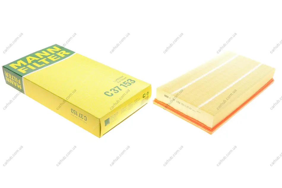Фільтр повітряний Audi A3/Seat Leon/Skoda Octavia 1.4-2.0/1.9TDI/SDI/VW Golf 1.6-3.2/1.9TDI 96-06 -FILTER MANN C 37 153 (фото 1)