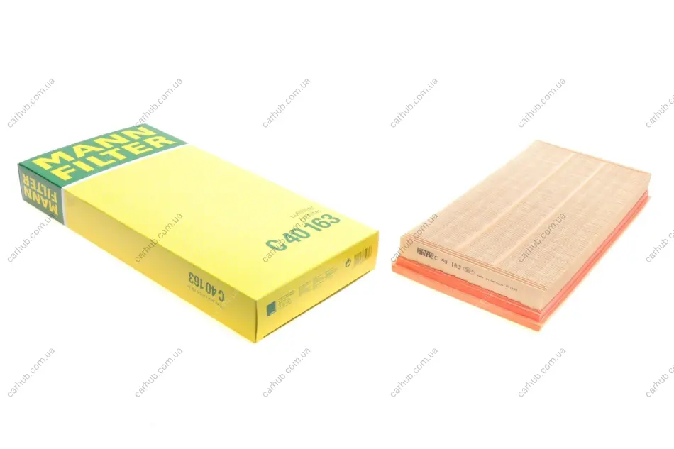 Фільтр повітряний MB A-class (W169) 2.0CDI OM640 04-12/B-class (W245) 2.0CDI OM640 05-11 -FILTER MANN C 40 163 (фото 1)