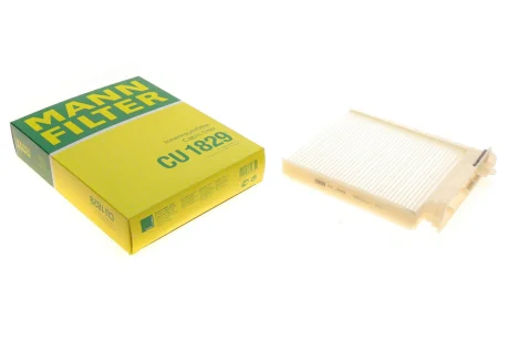 Фільтр салону Renault Clio 05-14/Duster 10-18/Logan 04-/Nissan Micra 03-10/Note 06-13/Almera 12- -FILTER MANN CU 1829