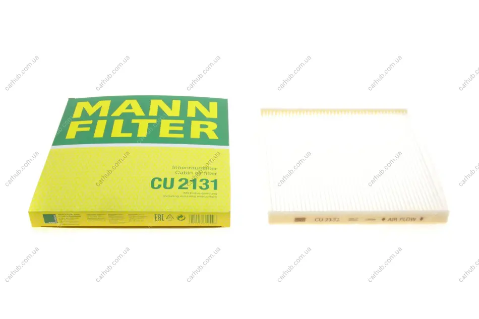 Фільтр салону Toyota Land Cruiser 03-/Camry 00-05/Prius 00-/Lexus GX 01-/RX/Subaru Legacy 03-15 -FILTER MANN CU 2131 (фото 1)